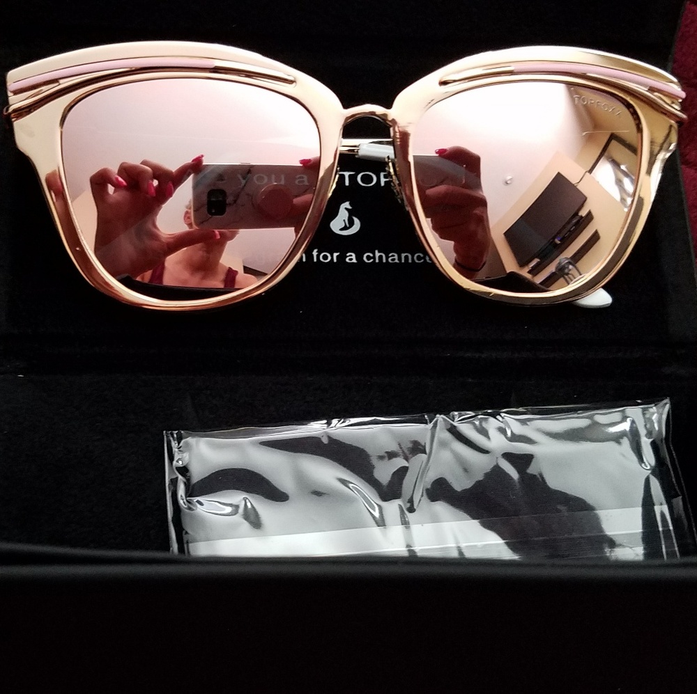 Topfoxx Rosegold Sunnies